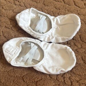 White Kids Ballet shoes